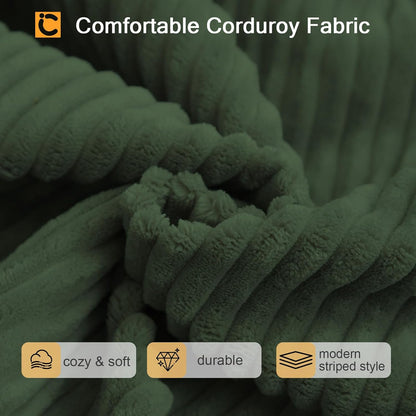 Futon Sofa Bed, 4-in-1 Floor Foldable Sofa Couch Bed Queen with L-Shaped Armrests, Convertible Folding Chair Bed Sleeper Mattress Fold Out Comfy Lounge for Living Room Bedroom, Green